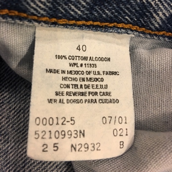 Men’s ARIZONA JEAN CO Relaxed Jeans Shorts, Sz-40 EUC - Picture 6 of 6